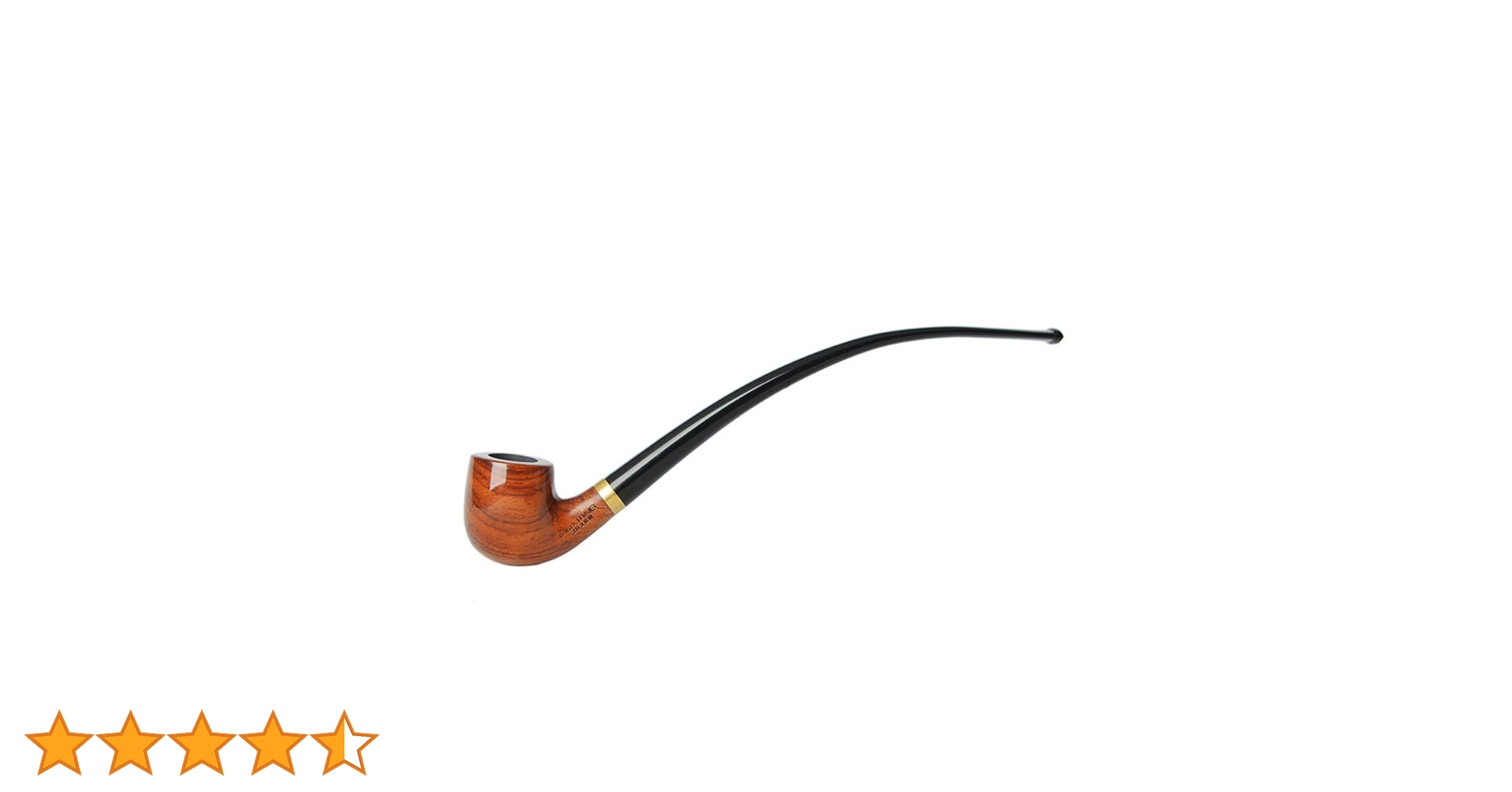 Amazon.co.jp: MUXIANG Churchwardenタバコパイプ手作りPearwood